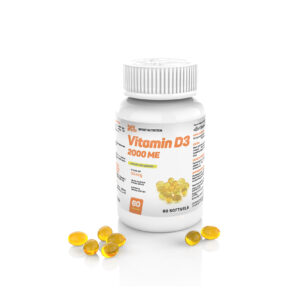 XL Vitamin D3 2000 ME, 60 softgels